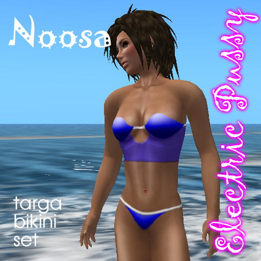 Noosa Targa bikinis - female avatar clothing for Open Simulator virtual worlds