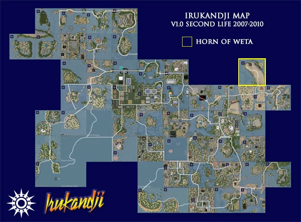 Horn of Weta map