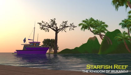 Starfish Reef on the Reef VR virtual world